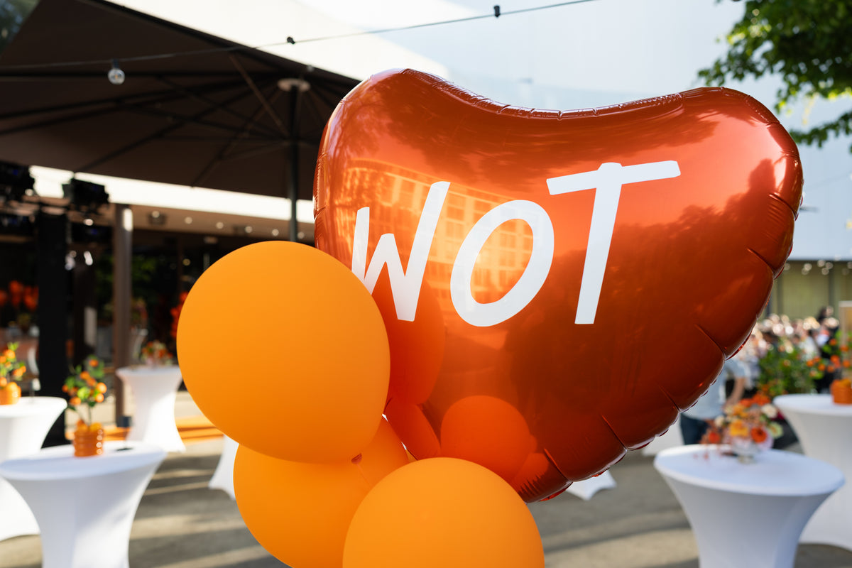 Ballons vom Franka Women on Top Award 2026