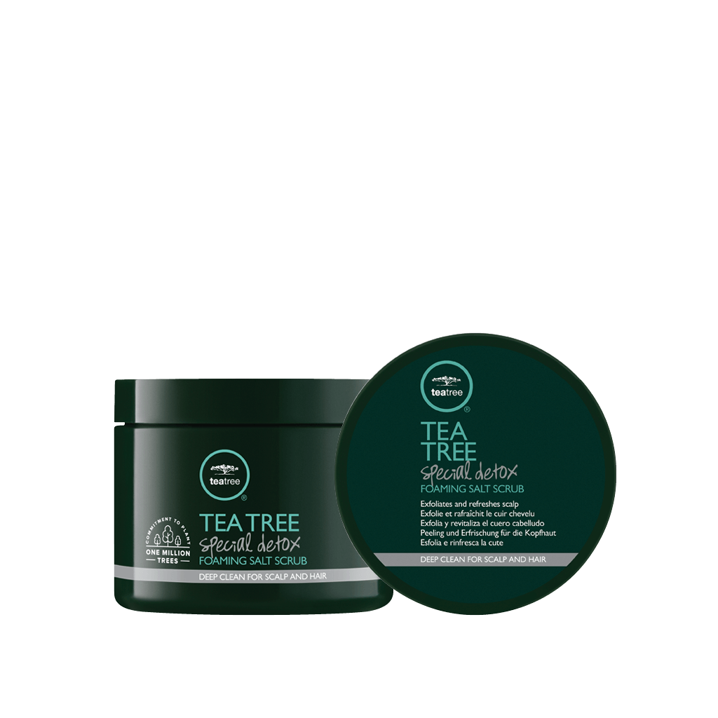 TEA TREE Special Detox Foaming Salt Scrub - Paul Mitchell