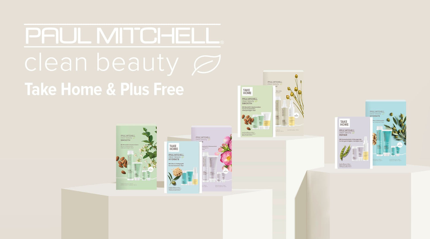 CLEAN BEAUTY Take Home plus Free Gift - Paul Mitchell