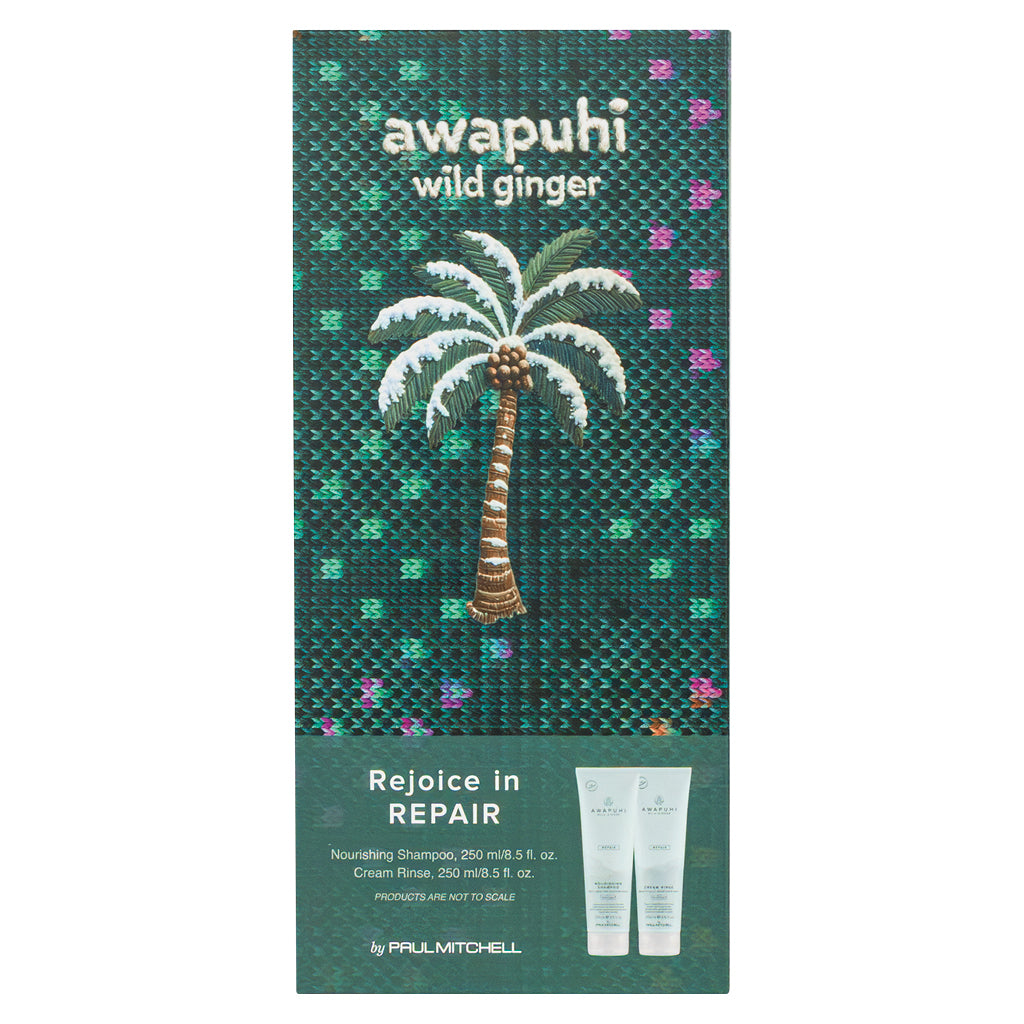 AWAPUHI WILD GINGER Nourishing Repair X-Mas Duo