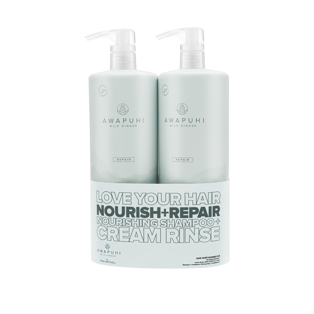 AWAPUHI WILD GINGER Nourishing Repair Duo - Paul Mitchell