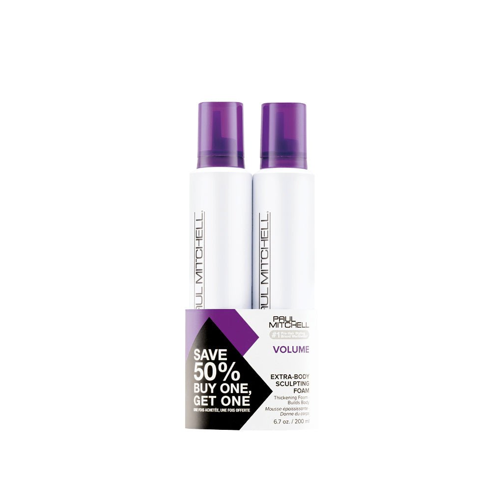 Save On Duo PAUL MITCHELL EXTRA - BODY SCULPTING FOAM - Paul Mitchell