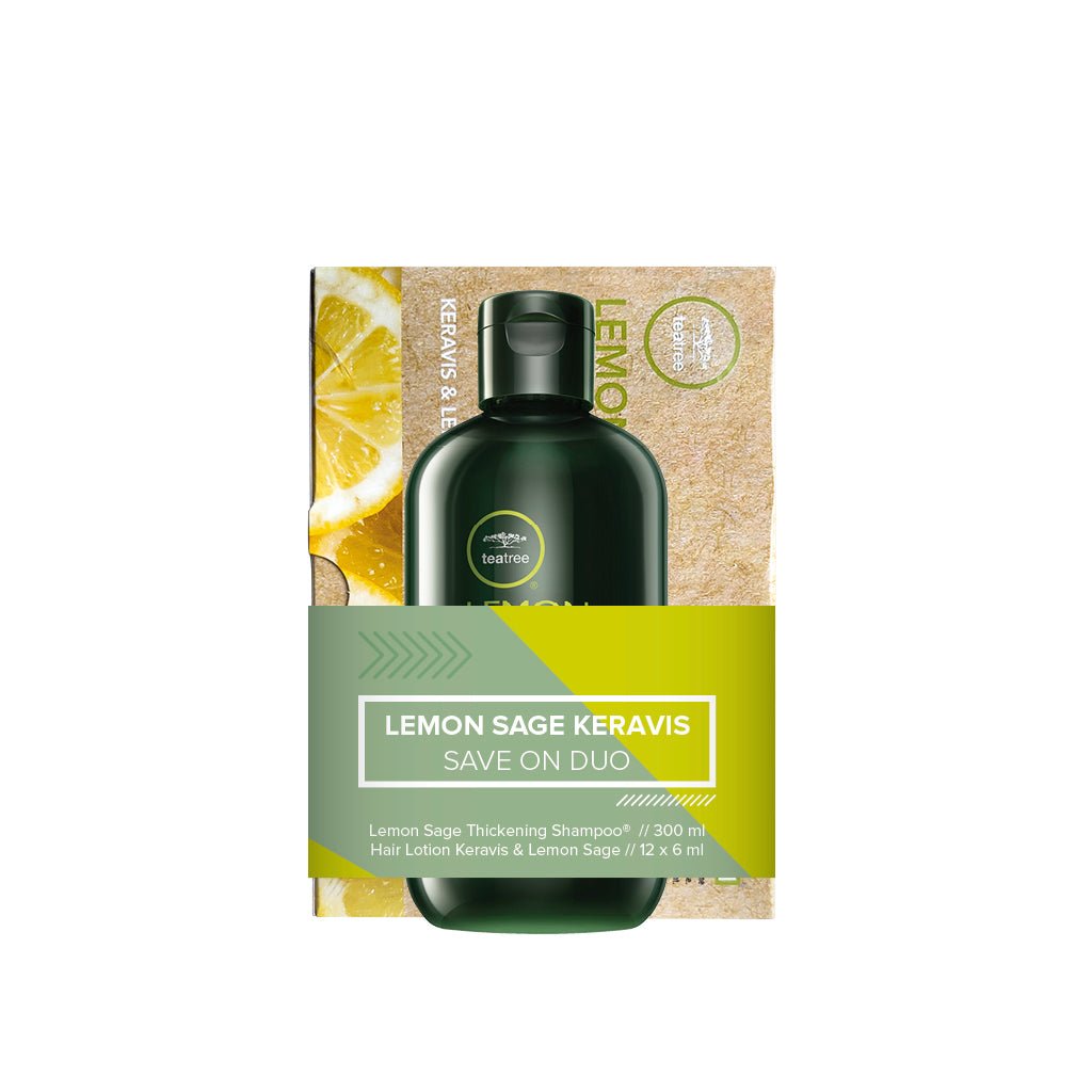 Save On Duo TEA TREE Lemon Sage Keravis - Paul Mitchell