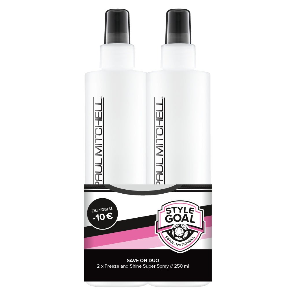 Save One Duo FREEZE AND SHINE SUPER SPRAY - Paul Mitchell